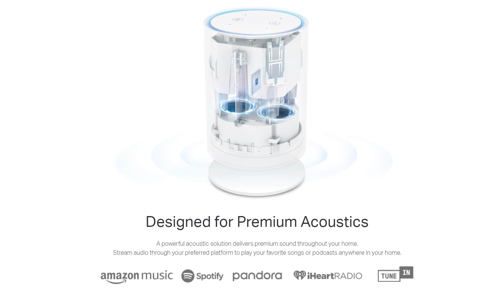 Deco Voice X20 AX1800 Mesh Wi-Fi 6 System with smart speaker - 2-pack / speed up to 1201 Mbps (5 GHz) / Coverage up to 4,000 ft² - Deco Voice X20 / 2-pack - Amman Pccircle Jordan