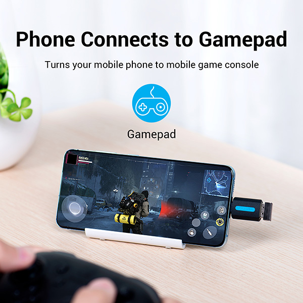 Vention USB-C Male to USB 2.0 Female OTG Adapter [ CDTB0 ]