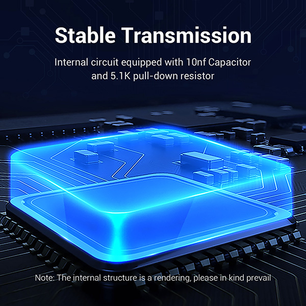 Vention USB-C Male to USB 2.0 Female OTG Adapter [ CDTB0 ]