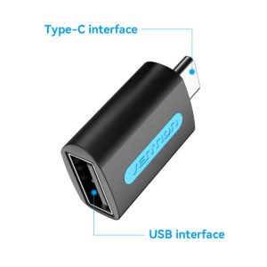 Vention USB-C Male to USB 2.0 Female OTG Adapter [ CDTB0 ]