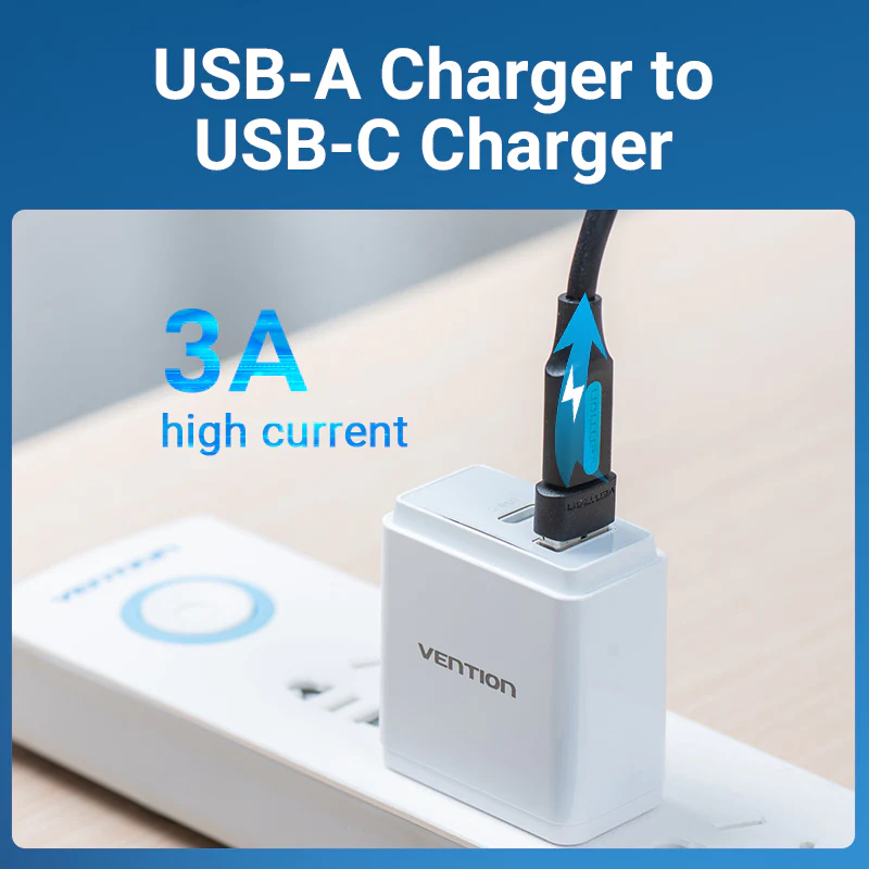 Vention USB 2.0 Male to USB-C Female Adapter [ CDWB0 ]