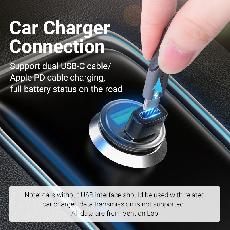 Vention USB 2.0 Male to USB-C Female Adapter [ CDWB0 ]