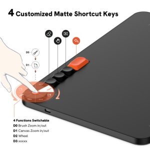 Veikk Voila L Pen Tablet (10x6-inch / 4-Shortcut Keys) [ VO1060 ]