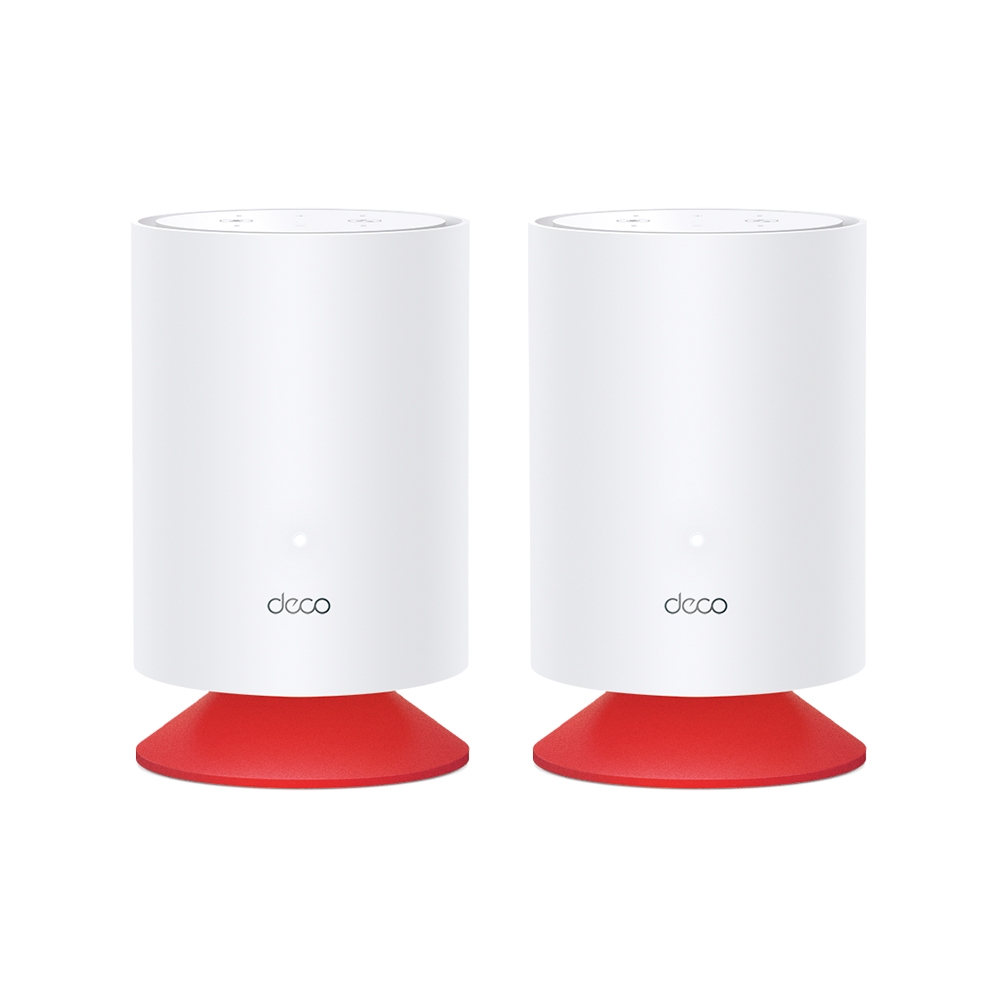Deco Voice X20 AX1800 Mesh Wi-Fi 6 System with smart speaker - 2-pack / speed up to 1201 Mbps (5 GHz) / Coverage up to 4,000 ft² - Deco Voice X20 / 2-pack - Amman Pccircle Jordan