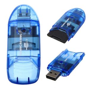 USB memory card reader { for SD card - USB 2.0 speed }