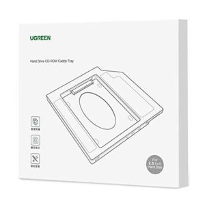 Ugreen hard drive CD-ROM CADDY tray - 9.5mm CD-ROM thickness - 70657 - Image 4