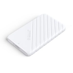 Orico 2.5 inch USB 3.1 Gen 1 Type-C Hard Drive Enclosure White [ ORICO-25PW1-C3-WH-EP ]