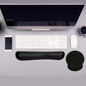 Keyboard Wrist Rest and mouse pad - relaxed state of the wrist - Image 2