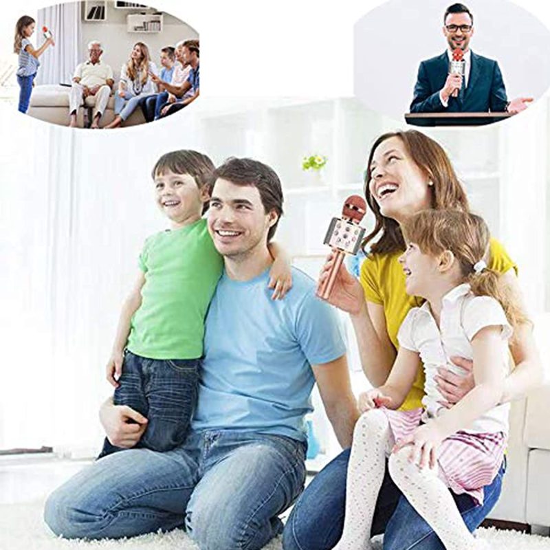 Wireless Bluetooth Karaoke Microphone