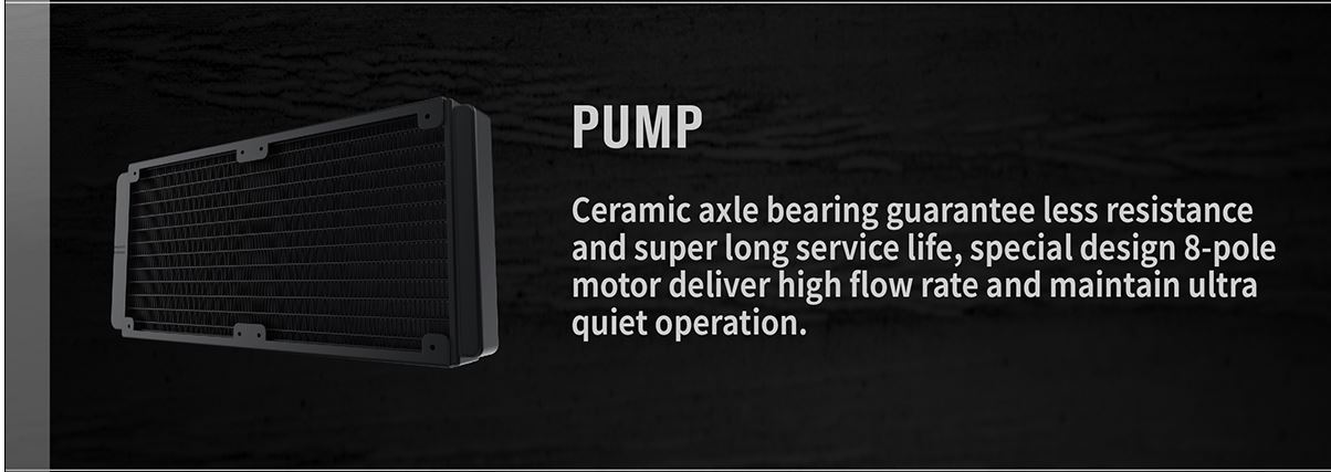 Xigmatek Liquid Killer X 240 CPU liquid cooler - ARGB - Two fans