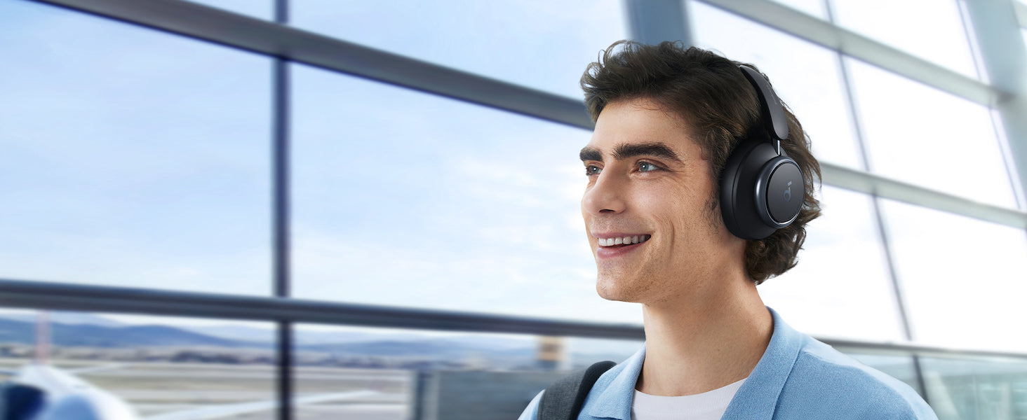 Anker Soundcore Space Q45 Noise Cancelling Headphones with 50-Hour Playtime - Black [ A3040011 ]