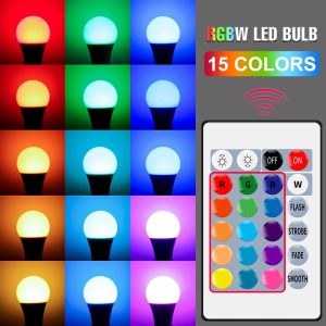 LED RGB Lamp E-27