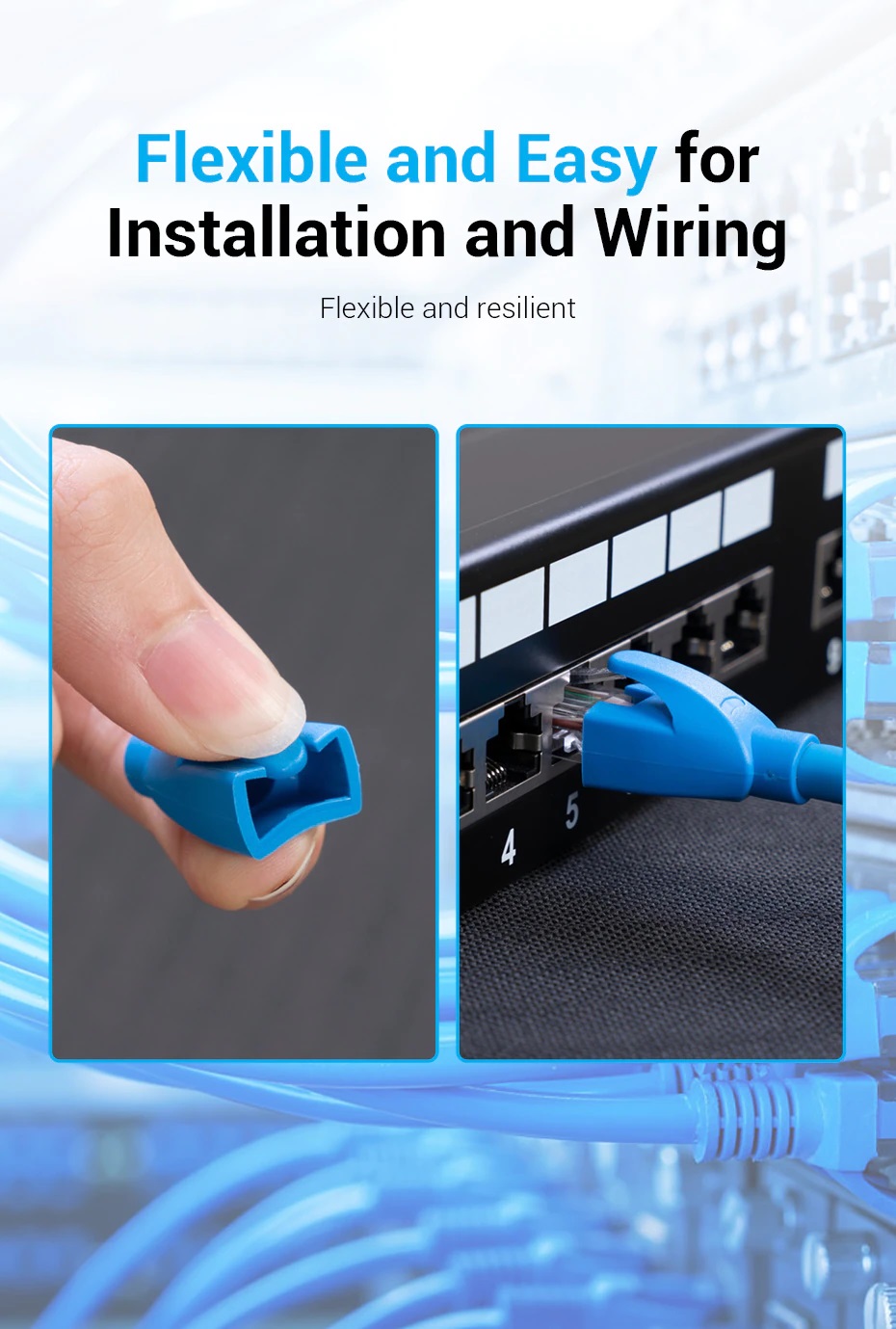 Vention RJ45 Cover IODW0-100