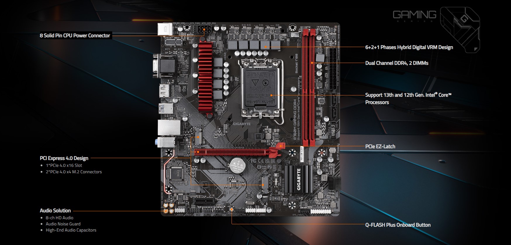 B760M Gaming DDR4 