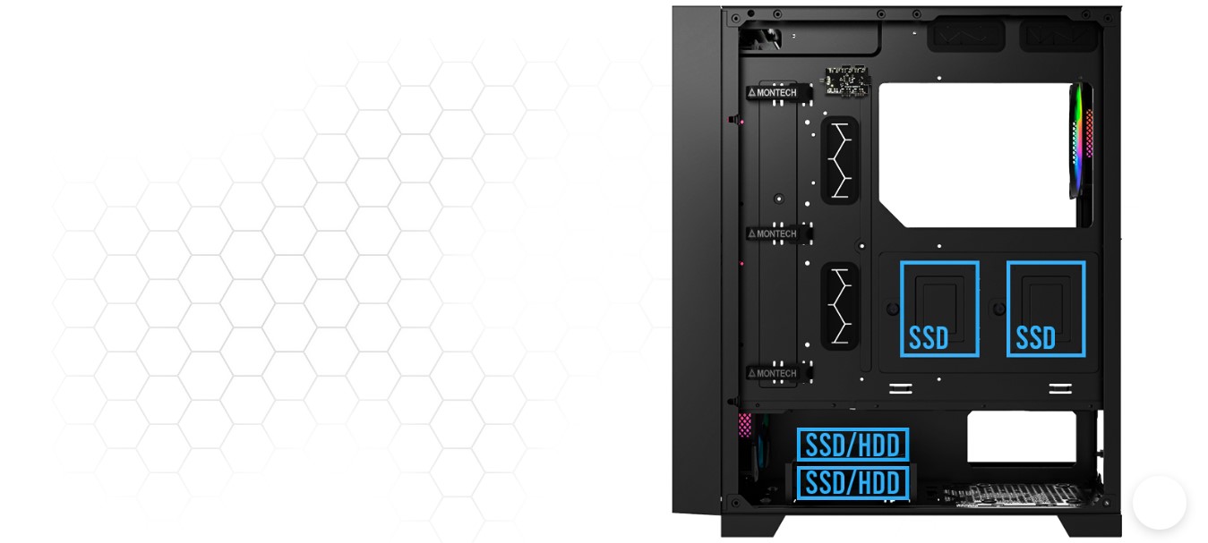 Montech Air 1000 Premium-Black
