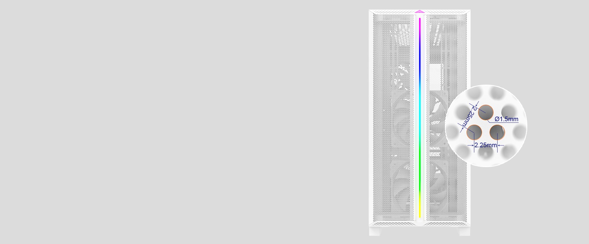 Montech Sky One Lite-White Montech Sky One Lite-White