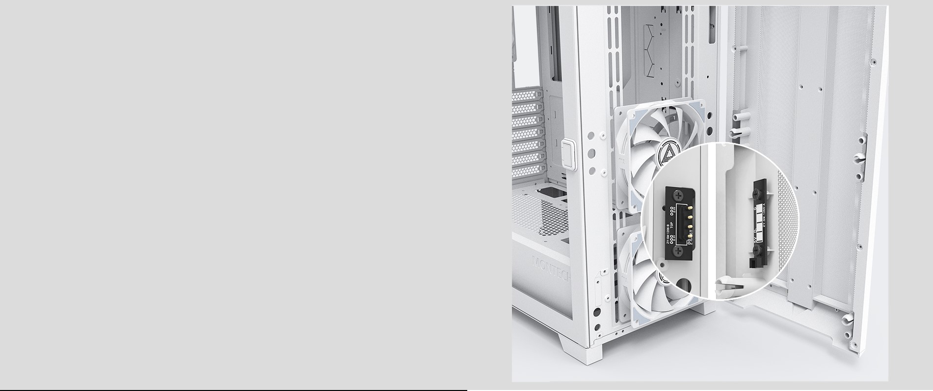 Montech Sky One Lite-White Montech Sky One Lite-White