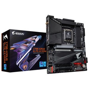 Gigabyte Motherboard Z790 Aorus Elite AX DDR4, LGA 1700 For 13th And 12 Generation Intel, Z790-Aorus-Elite-AX-DDR4