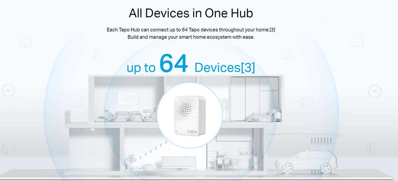 tp link tapo Smart Hub with Chime [ Tapo H100 ]