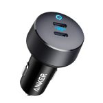 Anker PowerDrive+ III Duo Car Charger (48W / 2 USB-C PowerIQ 3.0 / Black) [ A2725H11 ]