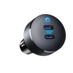 Anker PowerDrive+ III Duo Car Charger (48W / 2 USB-C PowerIQ 3.0 / Black) [ A2725H11 ]