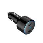 Anker PowerDrive+ III Duo Car Charger (48W / 2 USB-C PowerIQ 3.0 / Black) [ A2725H11 ]