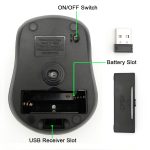 Haing 2.4 Wireless Mouse M1-M2-M3-M4 - Image 8
