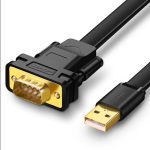 Ugreen USB 2.0 to RS232 DB9 serial flat cable 2M ( male to male ) [ CR107 - 20218 ]