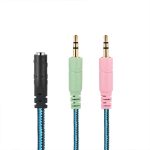 Audio 1-Jack to 2-Jack