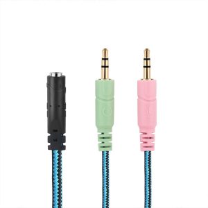 Audio 1-Jack to 2-Jack