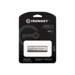 Kingston IronKey  Locker+ 50 Encrypted USB  IKLP50/64GB