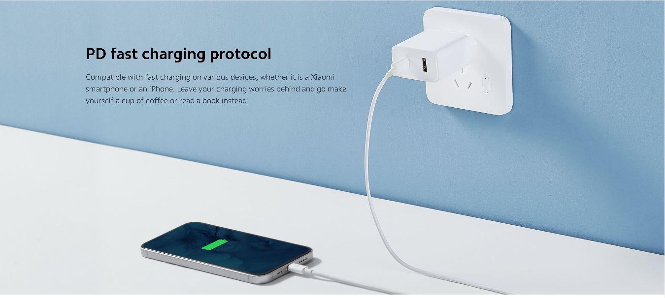 Xiaomi Mi 33W Wall Charger - dual port outputs BHR4996GL // AD332EU 