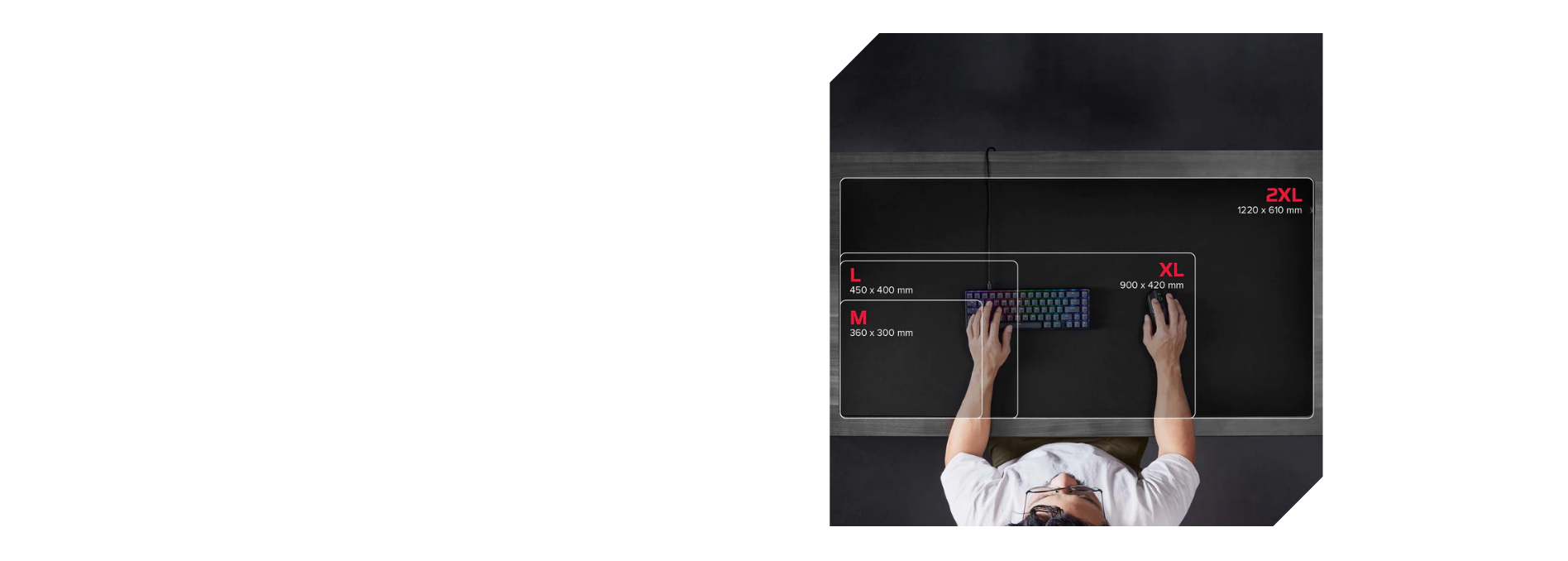 HyperX Pulsefire Mat Gaming Mouse Pad - Cloth