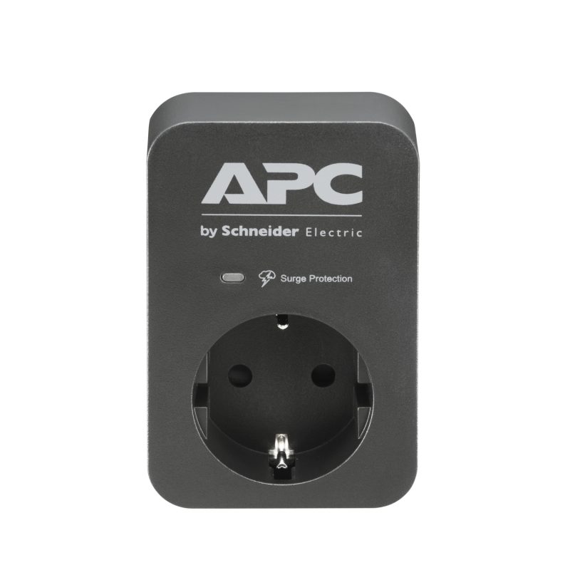 APC by Schneider SurgeArrest one AC surge protected outlet PME1WB-GR