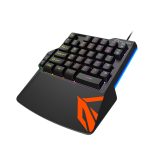 Meetion KB015 One-Handed Gaming Keyboard - Rainbow backlight [ MT-kb015 ] - Image 3