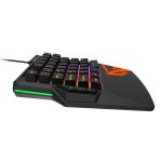 Meetion KB015 One-Handed Gaming Keyboard - Rainbow backlight [ MT-kb015 ] - Image 5