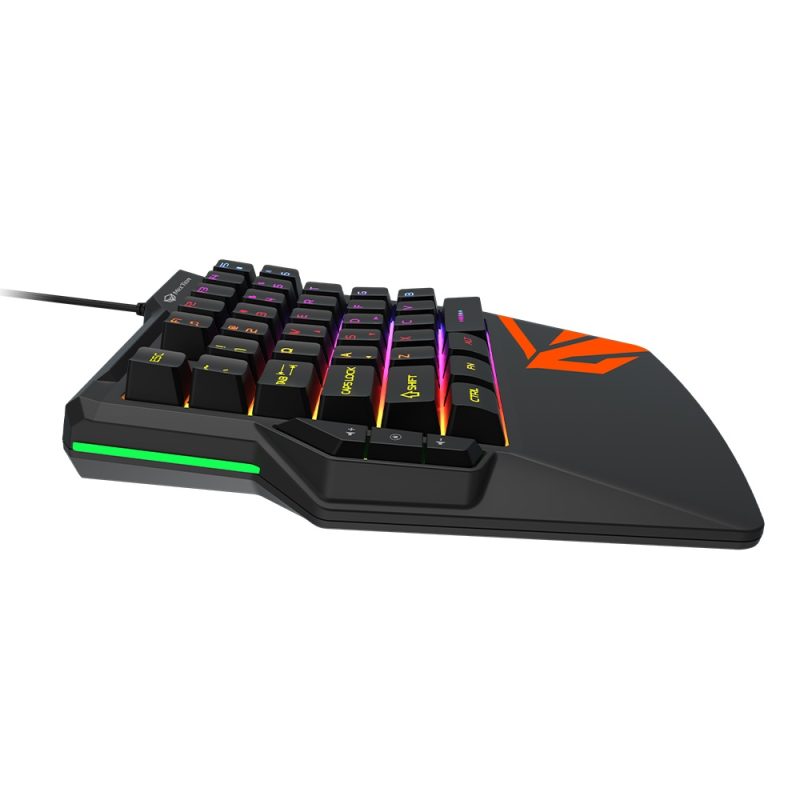 Meetion KB015 One-Handed Gaming Keyboard - Rainbow backlight [ MT-kb015 ]