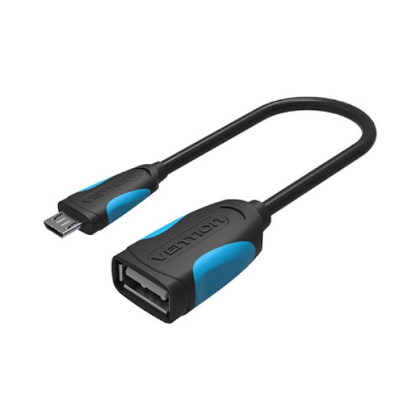 Vention USB 2.0 A Female to Micro USB Male OTG Cable – 0.25M – VAS-A07-B025