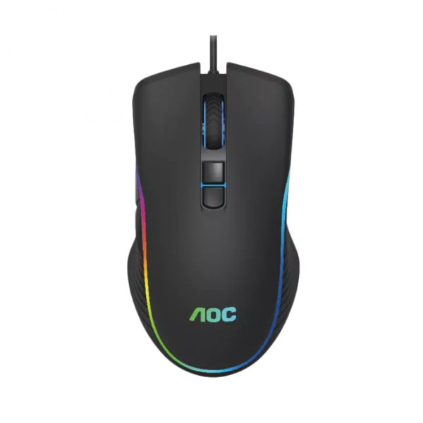 AOC GM100 Gaming Mouse 2400 DPI Rainbow Light