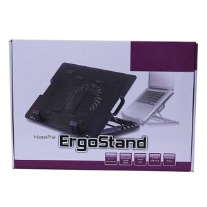 ErgoStand 13"-17 " 1-Fan Notebook/Laptop Cooling pad | 1*140MM Fan - Black (NB339)