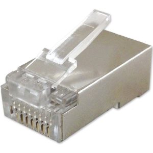 Iron RJ45 Connector Cat.6 100 Pieces