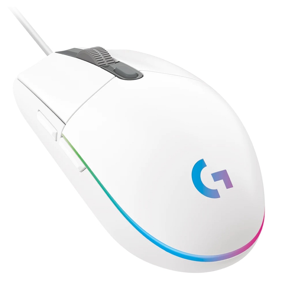 Logitech G203 White Mouse