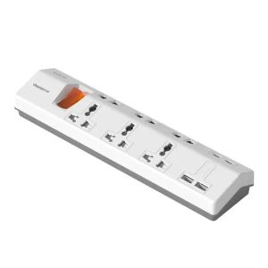 Yamatik PRIMA-104U power strip { 6-Sockets, 2-USB and 2-Type-C }