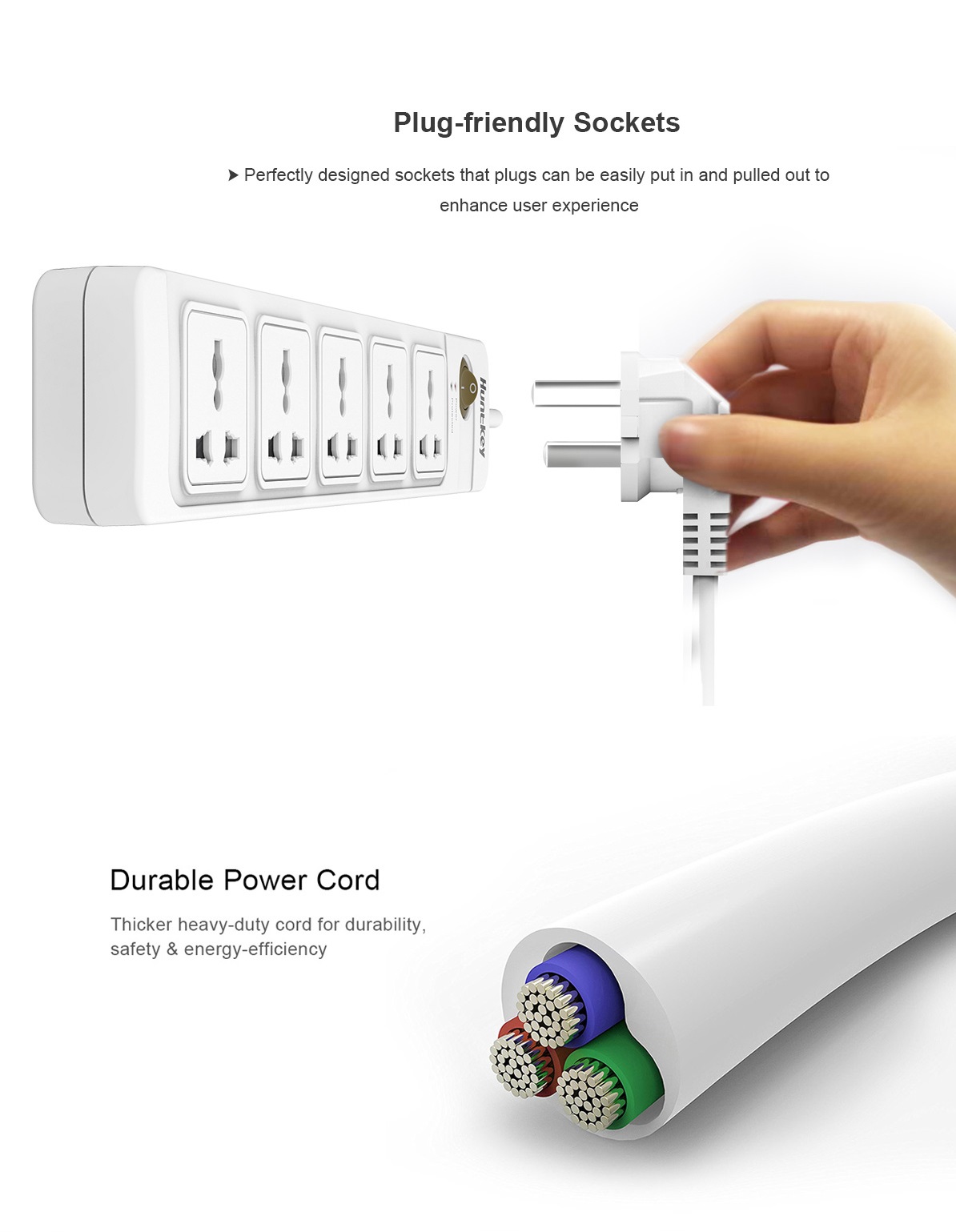 Huntkey SZE501 Power Strip
