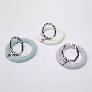 Pisen Ring Magnet Mobile Phone Holder (White / Blue / Purple) [ LV-ZJ04 ]
