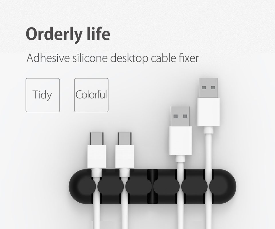 ORICO - self-adhesive cable holder for desk - CBS5