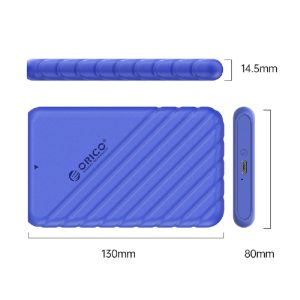 Orico Enclosure 25PW1C Blue