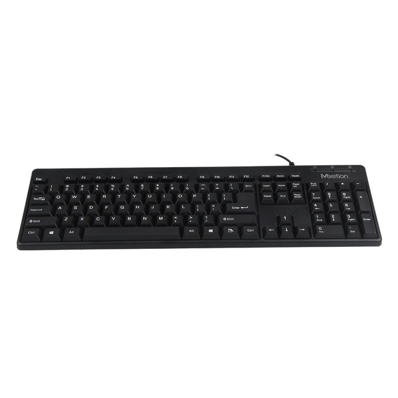 Meetion USB Keyboard - 1.5m cable length [ AK100 ]