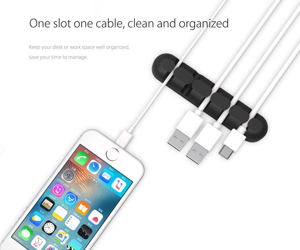 ORICO - self-adhesive cable holder for desk - CBS5