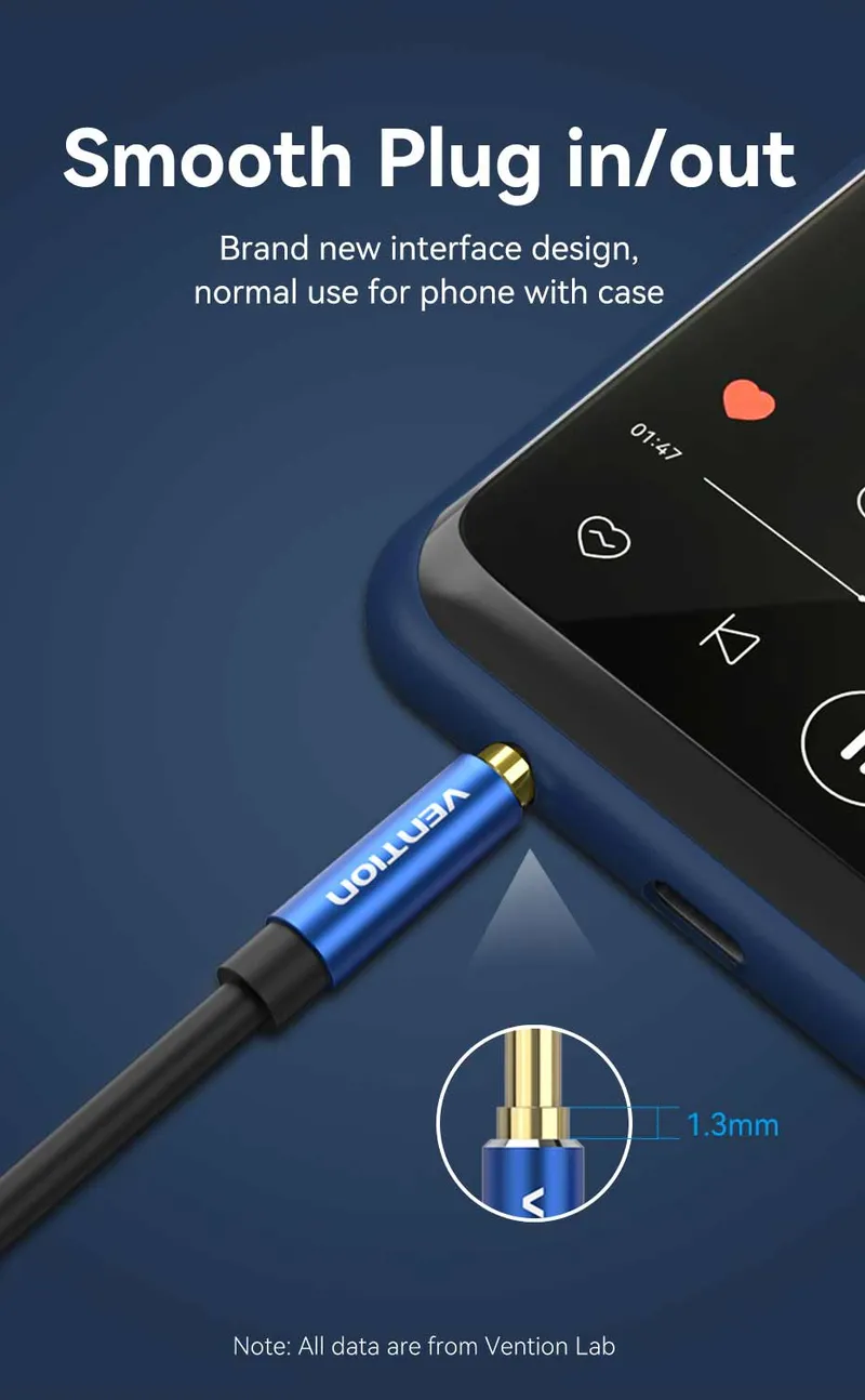 Vention 3.5mm Audio Cable 5M - BAXLJ